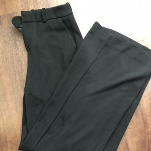 Black wide leg pants